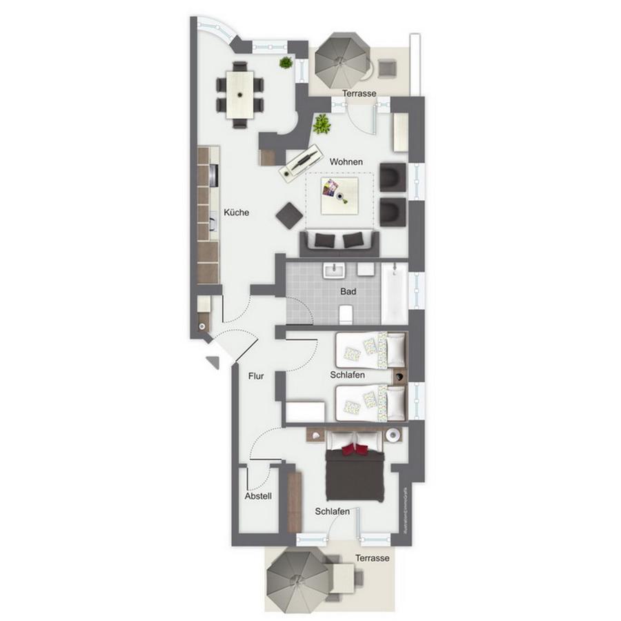 Villa Triton Wohnung 02 Boltenhagen  Luaran gambar